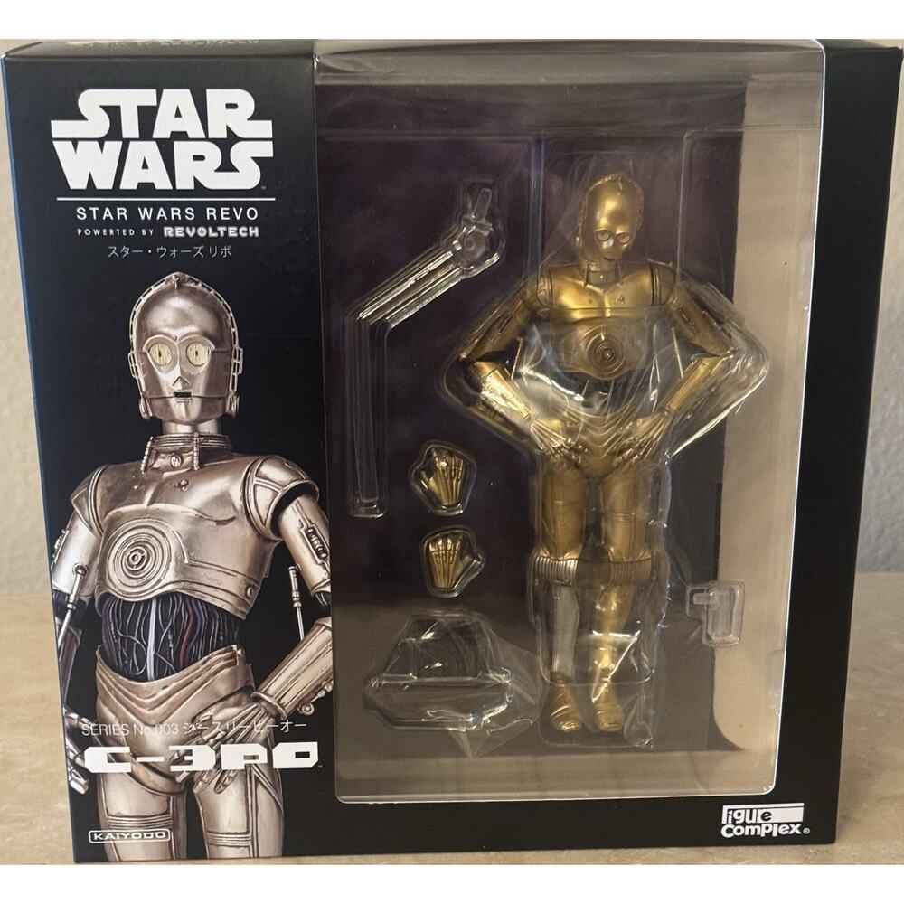 Kaiyodo Star Wars Revo C-3PO Action Figure Star Wars Franchise